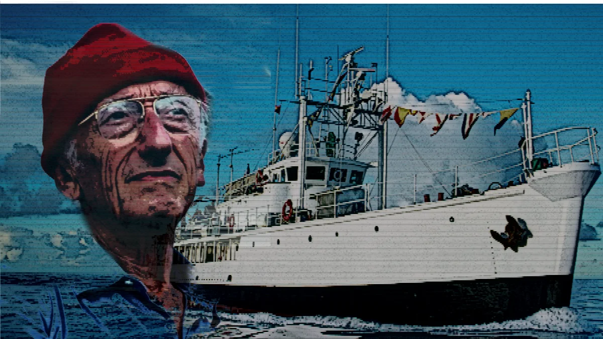 Jacques Cousteau ve gemisi Calypso